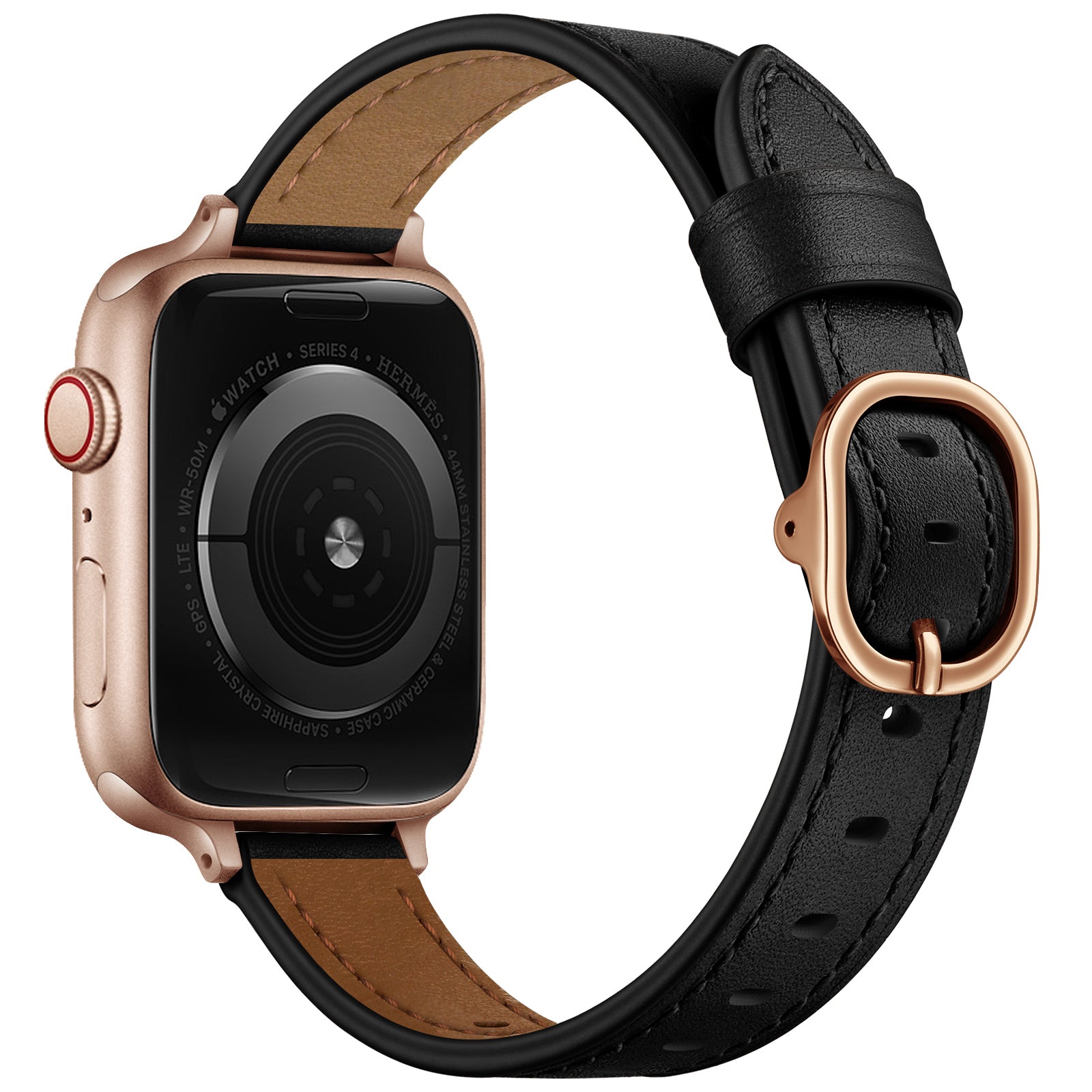Genuine Leather Metal Buckle Watch Band Strap for Apple Watch Ultra 49mm Ultra 2 49mm Series 9 45mm SE (2023) 44mm Series 8 45mm 7 45mm Watch Series 6 5 4 SE 44mm SE (2022) 44mm Series 3 2 1 42mm Genuine Leather Metal Buckle Watch Band Strap for Apple Watch Ultra 49mm Ultra 2 49mm Series 9 45mm SE (2023) 44mm Series 8 45mm 7 45mm Watch Series 6 5 4 SE 44mm SE (2022) 44mm Series 3 2 1 42mm